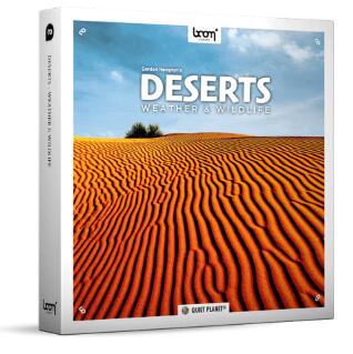 Deserts Weather Wildlife 超清晰荒漠鸟虫风声丰富场景环绕立体无损音效-数艺帮-影视后期3D动画创意设计资源网