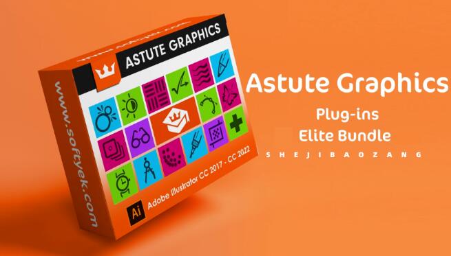 Ai插件 平面矢量创意Illustrator插件合集 Astute Graphics Plug-ins Elite Bundle 3.9.2 Win版-数艺帮-影视后期3D动画创意设计资源网