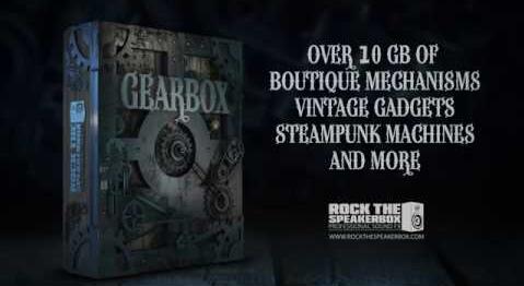 3571个蒸汽朋克齿轮机械装置运作无损音效 Gearbox-数艺帮-影视后期3D动画创意设计资源网