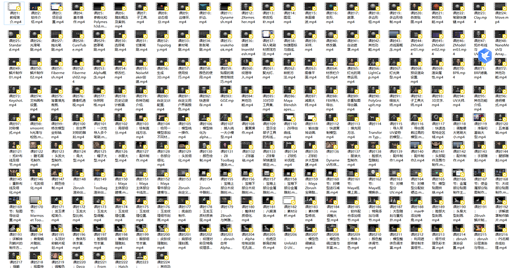 图片[5]-ZBrush完会自学全套教程带课程素材-数艺帮-影视后期3D动画创意设计资源网