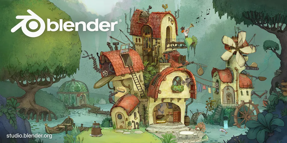 3D动画影视编辑制作软件Blender 2.9-Blender4.3软件集合中文版下载