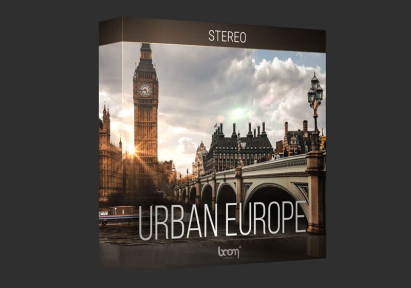 Urban Europe 欧洲街区街道市集嘈杂环境无损音效-数艺帮-影视后期3D动画创意设计资源网