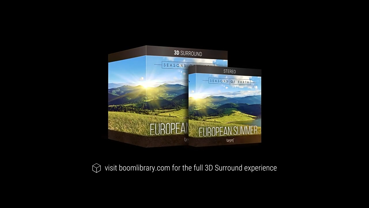 115段夏天户外大自然环境虫鸣鸟叫无损音效 Seasons Of Earth – European Summer Stereo-数艺帮-影视后期3D动画创意设计资源网