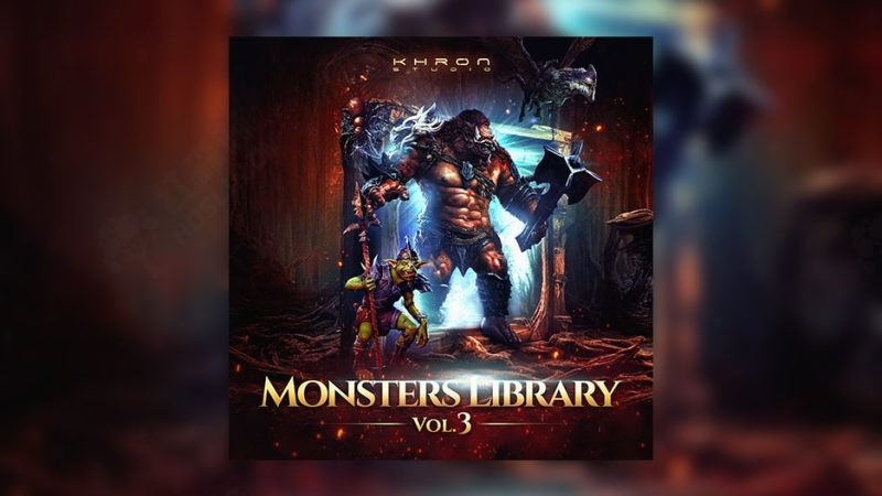 168种奇幻游戏音效库：Khron Studio – Monster Library Vol.3-数艺帮
